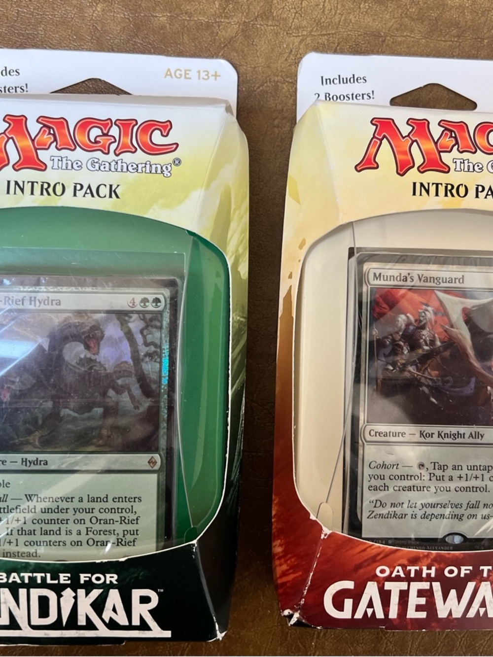 NWT Magic: The Gathering
Intro Packs Battle for Zendikar & Oath of Gatewatch